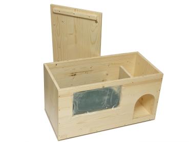 Haus Hachiko mit rechteck Fenster