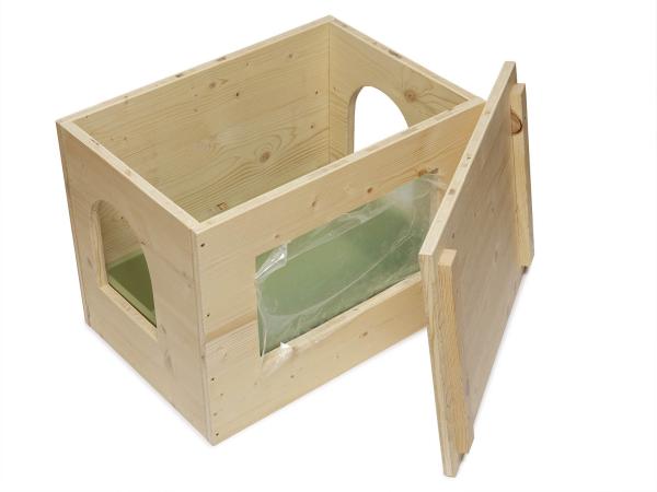 Buddelkiste Emil neu,, 3-Schicht, natur