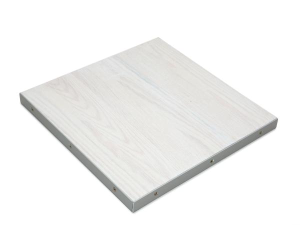 Mit Nageschutz und shabby weiß