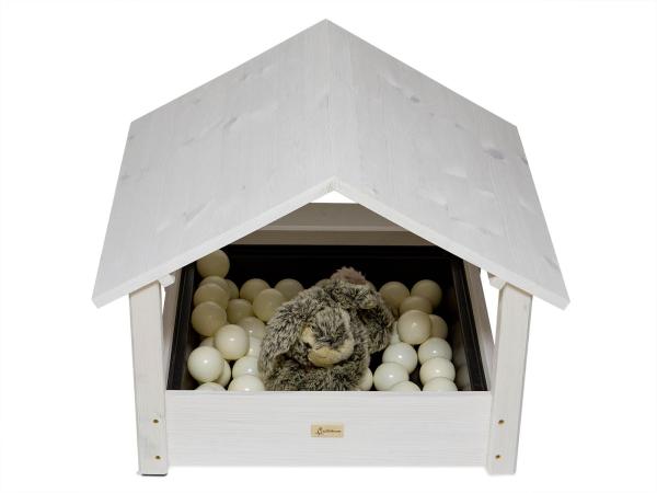 Kaninchen Sandkasten in shabby