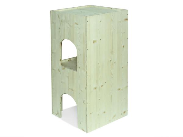 Riesenhochhaus mit RiesentunnelTunnel