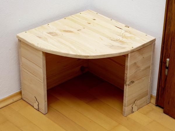 Eck-Unterstand für Kaninchen
